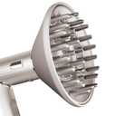 Large Diffuser Attachment Compatible with Shark FlexStyle, Upgraded Bigger Diffuser Nozzle for Dryer Faster and Define Wavy, Curly, Coily Hair (Beige)