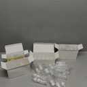 Yaomiao 60 Pcs Plastic Coin Tubes Assorted Sizes Nickel Dime Storage Tubes with Lid Quarter Storage Holders Half Dollar Containers Round Dollar Collection Supplies