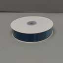 HUIHUANG Peacock Blue Satin Ribbon 1 inch x 50 Yards, Double-Faced Satin Fabric Ribbon for Christmas Gift Wrapping, Flower Bouquet, Invitations, Holiday Decor, Hairs, Bows Making