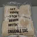 Snuggle Sac Heart Checkered Throw Blanket for Women, Love Blanket Heart Blankets for Her Wife Girlfriend Mom, Super Soft Warm Fluffy Faux Fur Blanket for Couch Sofa Bed, Beige Heart, 50x60 inches