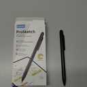ProSketch Digital Pen fits for Remarkable 2 /Scribe/Supernote with Eraser Pencil Clip+NeverReplace Fine Titanium Tips,Tilt Draw&4096 Pressure Level,EMR Pen Replacement,Empower Your Digital Craft (Black)