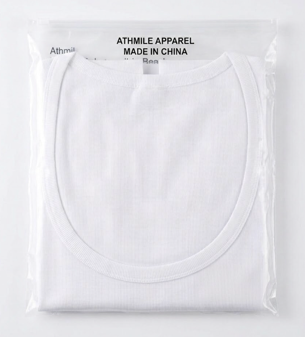 Athmile set of 6 T-shirts, White