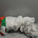 12FT Giant Christmas Inflatables Decorations Snowman Built-in Music & 360 Rotation 3-Color LED Lights, Huge Christmas Blow Up Yard Decoration Outdoor for Xmas Garden New Year