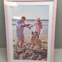 decorUhome 13x19 Picture Frame Fits 11x17 Photos with Mat, Pink