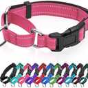Amazon.com : Reflective Martingale Dog Collars. Dog Collar with Quick Release Buckle. Adjustable Soft Padded Breathable Nylon Pet Collar Suitable for Puppies for Small Medium Large Dogs