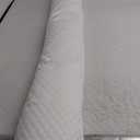 colorfarm Baby Bed Bumpers for Toddlers: Foam Bed Guard Rail for Kids Toddler Twin Full Queen King Size Bedrails (White 1Pcs)