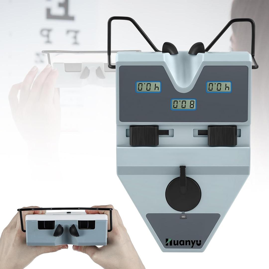 Huanyu Optical Digital Pupilometer 50-80mm Pupillometers Automatic Shut-Down PD Meter with Memory Function Pupil Meter CE Approved (LY-9C)