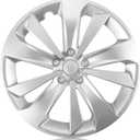 Impreza Hub Cap Wheel Cover Compatible with 2017-2023 Chrome Silver | Replaces OE 28811FL02A, 28811FL010、Fits 2017 2018 2019 2020 2021 2022 2023 Impreza all trims