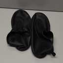 Waterproof Rain Shoe Covers Rubber Shoe Boot Covers Not-Slip Reusable Rain Shoe Protectors Galoshes Overshoes for Man and Women Sand Control Rain Snow (Large, Black)