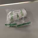 Mr and Mrs Christmas Hats for Couples, 2 Pack Green Cartoon Matching Santa Hats for Women Men, His and Hers Holiday Hat for Newlyweds Friends Family, Velvet Winter Head Wear Xmas Stocking Stuffers