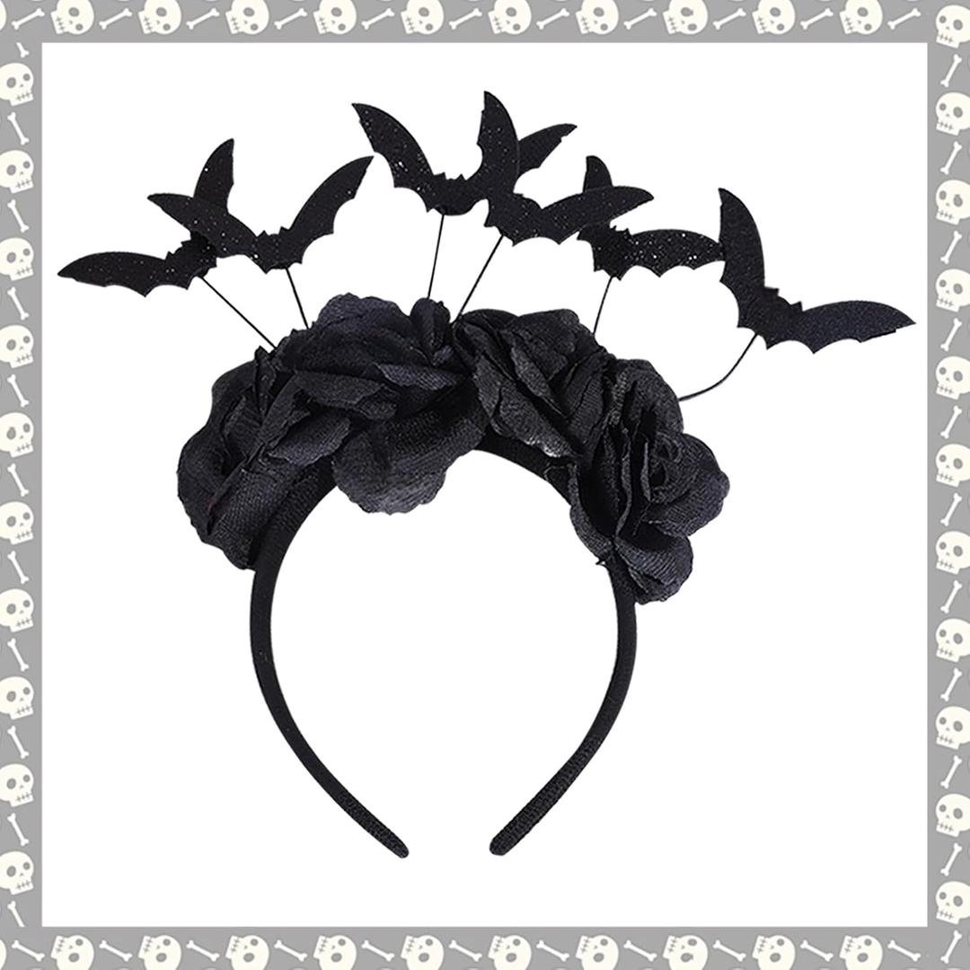 Halloween Headband, Cosplay Costume Hair Accessories Supplies Day of The Dead