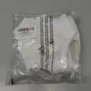 Body Glove Women's Kate Crop Bikini Top Swimsuit with Front Tie (Ibiza Ribbed White), S