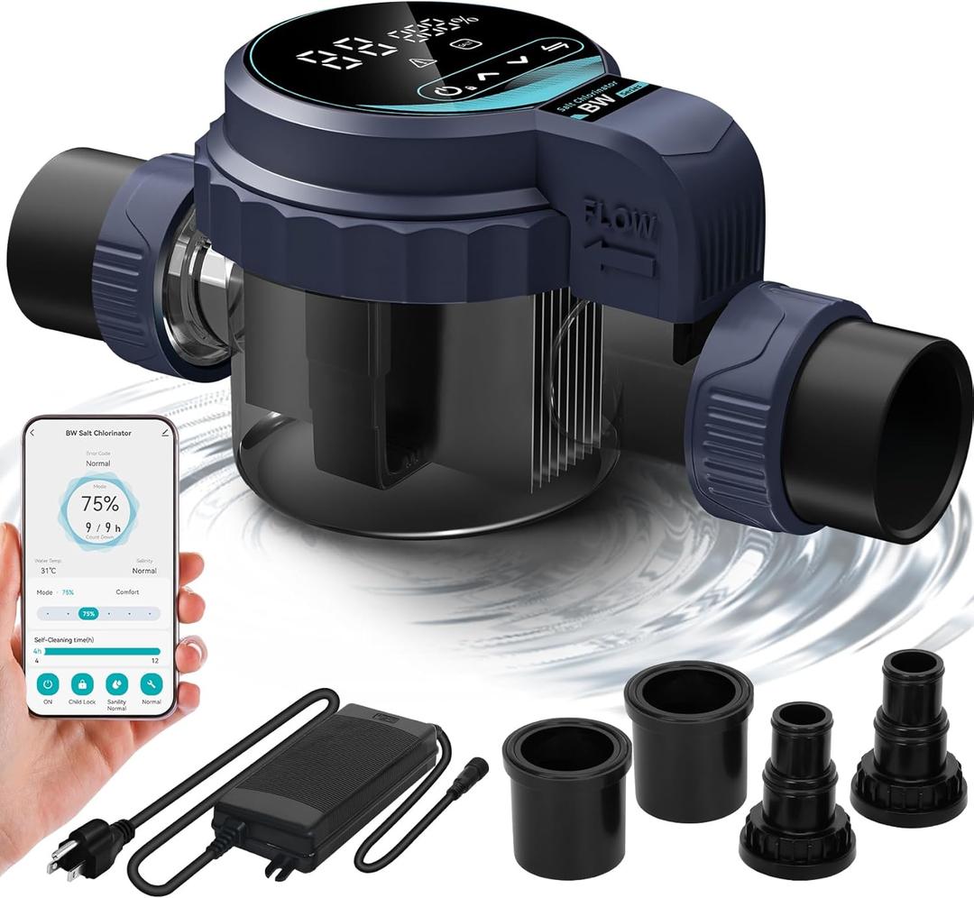 Salt Chlorine Generator for Pools up to 31,700 Gallons with App Control