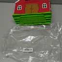 Aigybobo Farm Animals Big Barn Toys for 1 2 3 Year Old, Toddler Montessori Learning Toy, Farm Playset with Animal Figures and DIY Stickers, Christmas Birthday Gift for Baby Boys Girls Age 12-18 Months