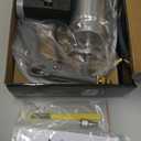 InoKraft Undercoating Spray Gun with Suction Feed Cup, 360 & Straight Spray Hoses, for Truck Bed Liner Coating, Rubberized Undercoat, Rust Proofing