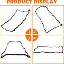 GoaMotors Valve Cover Gasket 2.5L L4 Fit for Nissan Altima 2007-2012 Rogue 2008-2012 Sentra 2007-2012#VS50777R,VS50437A,13270-JA00A,13270JG30A,13270 JG30A,13276-0M300