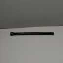 AIZESI Black 1pcs Spring Tension Curtain Rods 17 to 26 Inches, Short Tension Rod Loaded Small Mini Extendable Curtain Tension Rod Adjustable For Windows Bedroom Closet Cupboard