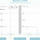 2 x 2026 Planner, Weekly and Monthly Calendar Planner Book, Jan 2026 - Dec 2026, Planning Agenda for Desk Accessories and School Supplies - A5 (6.3'' x 8.5'') (Whale)