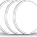 Brightever 3 Pack LED Flush Mount Ceiling Light, 7 Inch 1600LM, 150W Equivalent Modern Ceiling Light Fixture, 5000K Daylight White 0.67 Inch Thickness Light Fixtures Ceiling Mount, Non-Dimmable