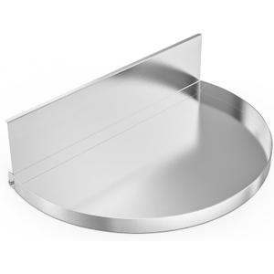 onlyfire Stainless Steel Drip Pan & Water Reservoir for Weber 22" Kettle Grills - Heavy Duty Grease Tray for Indirect Grilling, Two-Zone Cooking & Low and Slow BBQ