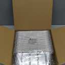 GrillChef 50-Pack Blackstone Griddle Accessories Grease Cup Liners, Drip Pan Aluminum Foil for Blackstone 17, 22, 28, 36 Inch Griddle, Grease Catcher Grill Tray, Disposable