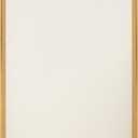 Kate and Laurel Calter Framed Linen Fabric Pinboard, 25.5 x 41.5, Gold