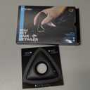 Analan Mini Pet Hair Remover for Car Detailing Supplies, Carpet Dog Hair Remover for Car Interior, Triangle Dog Hair Remover for Auto Detailing, Couch, Furniture, Lint, Carpet (Jet Black)