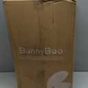 BunnyBoo Family Axe Throwing Game for Backyard Fun | Safe Bristle Target Set with 4 Axes & 4 Darts for Kids & Adults | Lightweight & Portable for Carnival, Camping, Party and Indoor/Outdoor Games (Blue)