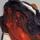 Boao 4 Pieces Christmas Chair Protector Cover Bell Style Stretch Removable Washable Chair Seat Protector Cover Christmas Seat Slipcover for Home Hotel Dining Room Banquet Wedding Party