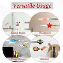 16.4ft x 1.6inch Flexible Ferrous Memo Strips, Self Adhesive Backing Metal Strip for Magnets, Strong Peel and Stick Ferrous Tape Roll for School Workshop Office Home Bulletin Bar Board