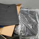 ANBINGO® Floor Mats & SeatBack Cargo Liner / CX90 2024-2025 8 Passenger / 2nd Row with Bench Seat / (60/40 Velcro Tape Fixed Backmats) TPE 3 Rows Waterproof Car Mat