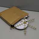 Necklace Holder Jewelry Stand, Rotating Necklace Holder Organizer with 48 Hooks for Necklace Earring Keychains Bracelet Display Stand, Metal Necklace Tree Stand -Women Gifts (Gold)