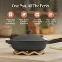 Our Place Always Pan 2.0 | 10.5" Ceramic Pan with Modular Lid, Steamer Basket & Spatula | Patented 10-in-1 Nonstick, Non-Toxic Cookware Made Without PFAS | Induction & Oven-Safe up to 450F | Char
