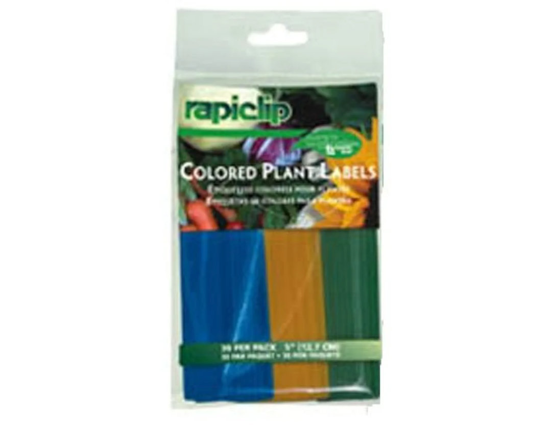 Plant Labels, 5 Inches, Colored