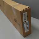 LazBlinds No Tools No Drill 1" Vinyl Mini Blinds, Cordless Blinds for Windows, Light Filtering Horizontal Window Blinds & Shades, 35" W x 48" H, White