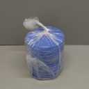 Layhit 20 Pcs Rv 5.25" Round Air Conditioner Filter Foam Air Duct Ac Filter Replacement Vent Filters for Camper Car Parts, Blue and White