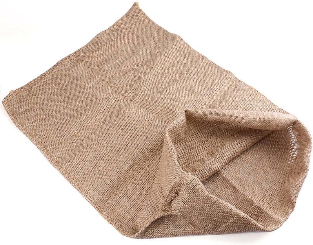 Bekith Heavy-duty Burlap Potato Sacks Race Bags 24x39, Set of 6
