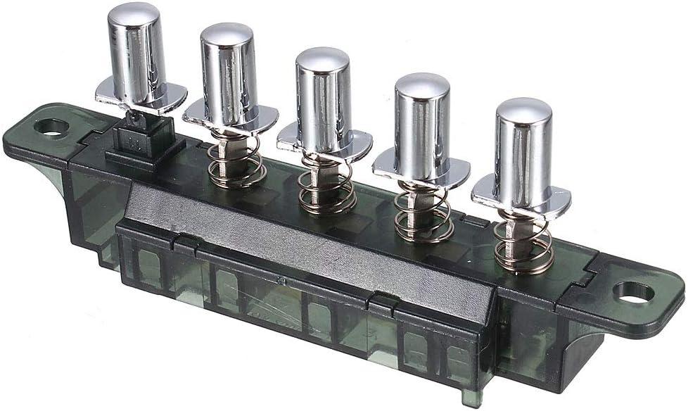uxcell MQ165 AC 250V 4A Piano Type Key Board Switch for Range Hood