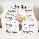 Sister Blanket Gifts from Sister, Sisters Birthday Gift Ideas, Gift for Sisters on Birthday Graduation, Christmas, Mothers Day, to My Sis Soft Throw Blanket 50"x60"
