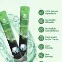 Travel Size Mouthwash Portable Packets Alcohol-Free & Fluoride-Free Fresh Mint Mouth Wash 30 Individual Wrapped Cruise Essentials