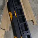 4 Packs 72" Heavy Duty Rubber Parking Curb, 55000 LBS Capacity Parking Stopper with Reflective Stripes