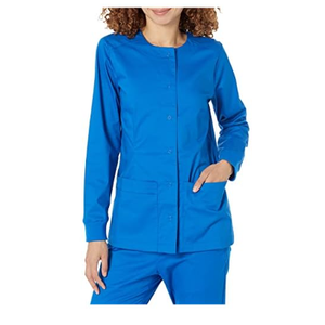 Amazon Essentials Women's Scrub Snap Jacket 3pcs XS
