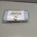 Shandali GoSweat Non-Slip Hot Yoga Towel with Super-Absorbent Soft Suede Microfiber in Many Colors, for Bikram Pilates and Yoga Mats. (72.00" x 26.50", Placid Blue)