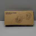 Car Fan USB Powered for Baby: Dual Car Cooling Fans for Backseat 3 Speed Separate Controlled Quiet Brushless Motor 360° Rotatable 5V 2A Rear Seat Air Circulation for Vehicle Van Truck SUV RV(USB Plug)