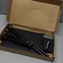 Tablet Floor Stand, Adjustable Universal 360-degree Rotatable Metal Tablet Holder, Phone Stand for iPad/iPhoneX/iPad Pro or Other 4.7~12.9 Inch-Screen Devices (Black)