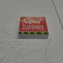 Summer Decor - Watermelon Decorations Summer Fruit Wooden Decorative Sign Home Decor for Desk Table Shelf 5 x 5 Inches