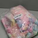 Unicorn Blanket for Girls, Unicorn Glow in The Dark Blanket, Pink Unicorn Blanket for Kids, Soft Fleece Blanket Throw 50"x60"