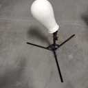 23Inch Wig Stand Tripod with Head,Canvas Wig Head Stand with Mannequin Head Foldable Mannequin Head Stand Set for Wig Making Display with Table Clamp,Wig Cap & T Pins