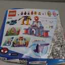 LEGO Marvel Team Spidey Web Spinner Headquarters Building Toy - Pretend Play Spidey and His Amazing Friends Toys Playset for Boys & Girls, Ages 4+ Years - 3 Superhero Minifigures - 10794