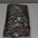 DONREN Room Darkening Half Curtains for Small Windows - Brown Valance Curtains for Cafe with Rod Pocket (30 x 36 Inch Length,2 Panels)